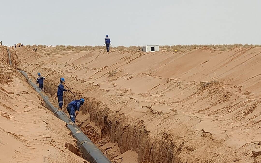 Oleoducto Níger-Benín.